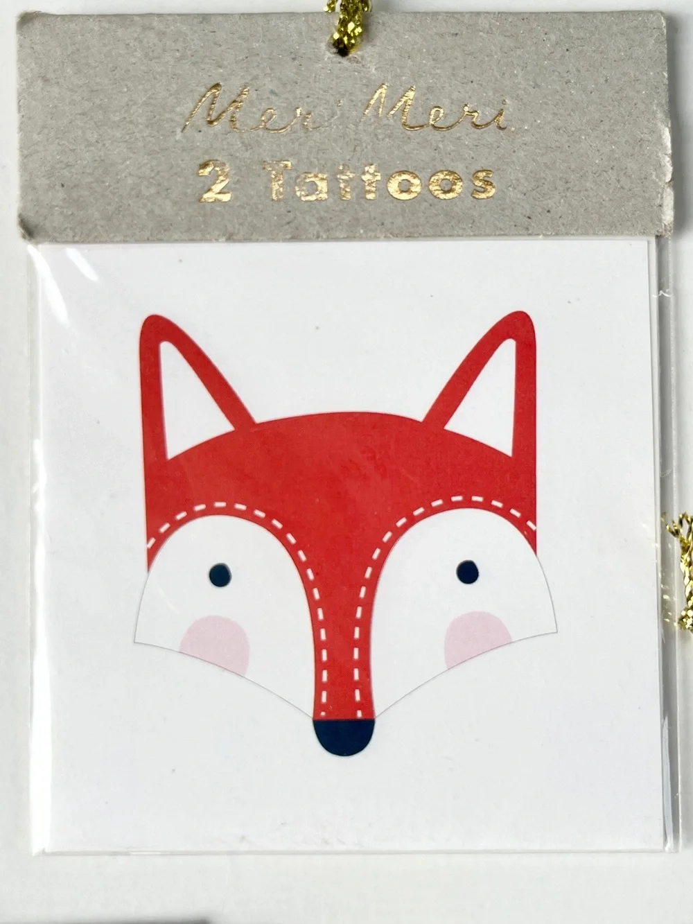 Meri Meri Temporary Tattoos - Pack of 5 (10 total tattoos)